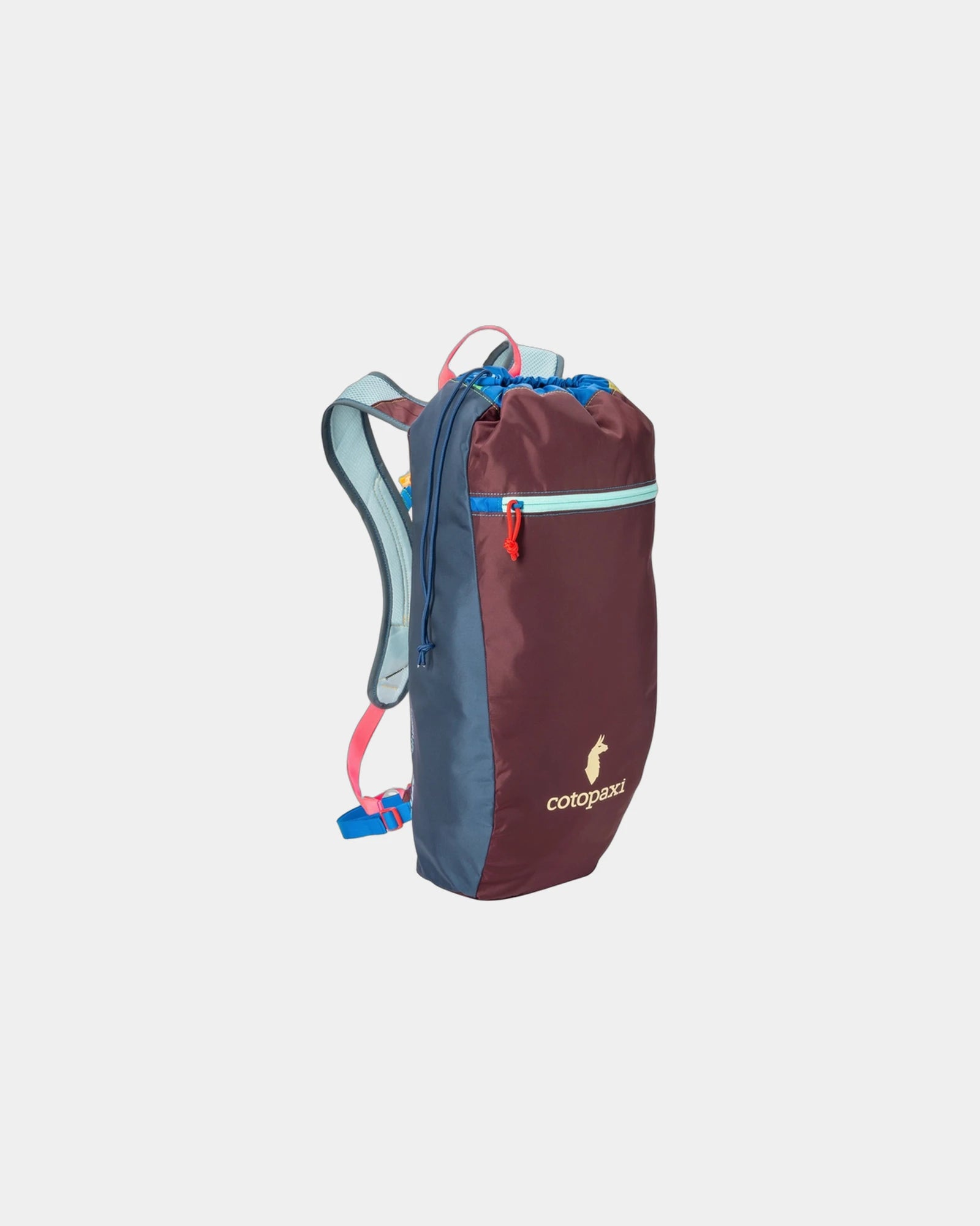 Promotional repurposed 18L ripstop drawstring backpack - 1